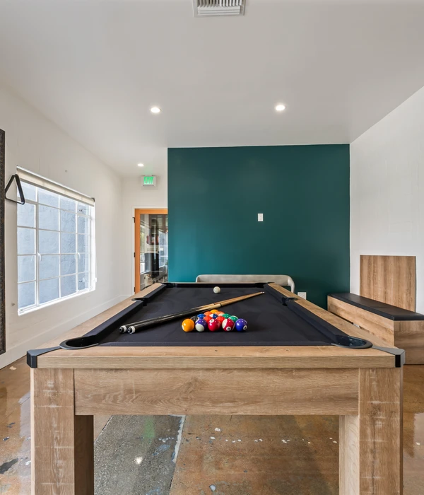Pool table room